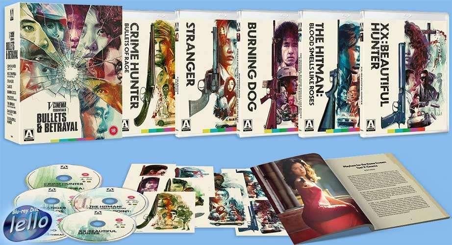 Blu-ray: V-Cinema Essentials: Bullets & Betrayal (1989-94), Ophalen of Verzenden, Nieuw in verpakking, Actie, Boxset