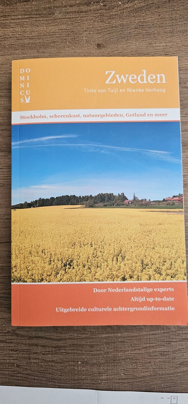 Dominicus Reisgids Zweden - Tinto van Tuijl & Nienke Verhoog, Boeken, Overige merken, Europa, Tinto van Tuijl en Nienke Verhoog