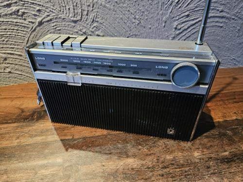 Vintage wereldontvanger ultra solaire marconiphone radio, Ophalen of Verzenden