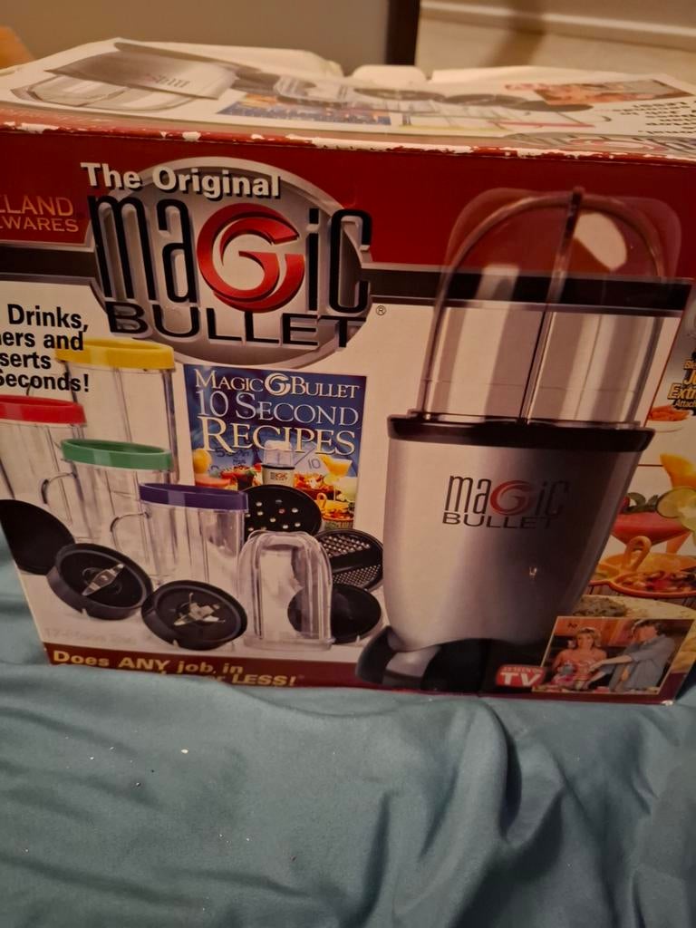 Magic Bullet Keukenmachine - Compact en Veelzijdig, Witgoed en Apparatuur, Ophalen, Gebruikt, Blender