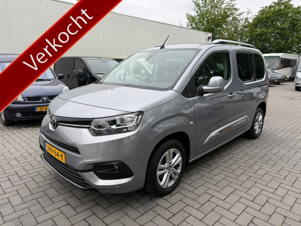 Toyota PROACE CITY Verso L1 - Rolstoelauto 4+1 - Alle Opties, Auto's, Toyota, Bedrijf, ProAce City, Aangepast voor mindervaliden