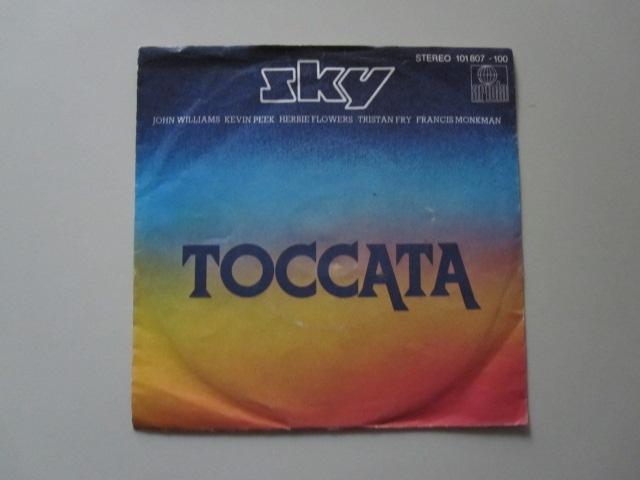 SKY -  toccata - vinyl 7", Ophalen of Verzenden, Gebruikt, Rock en Metal