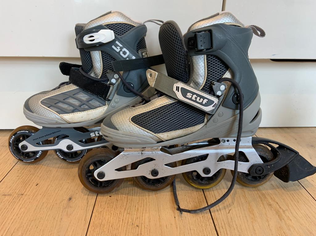 Skeelers maat 37, Sport en Fitness, Skeelers, Ophalen, Gebruikt, Kinderen, Inline skates 4 wielen