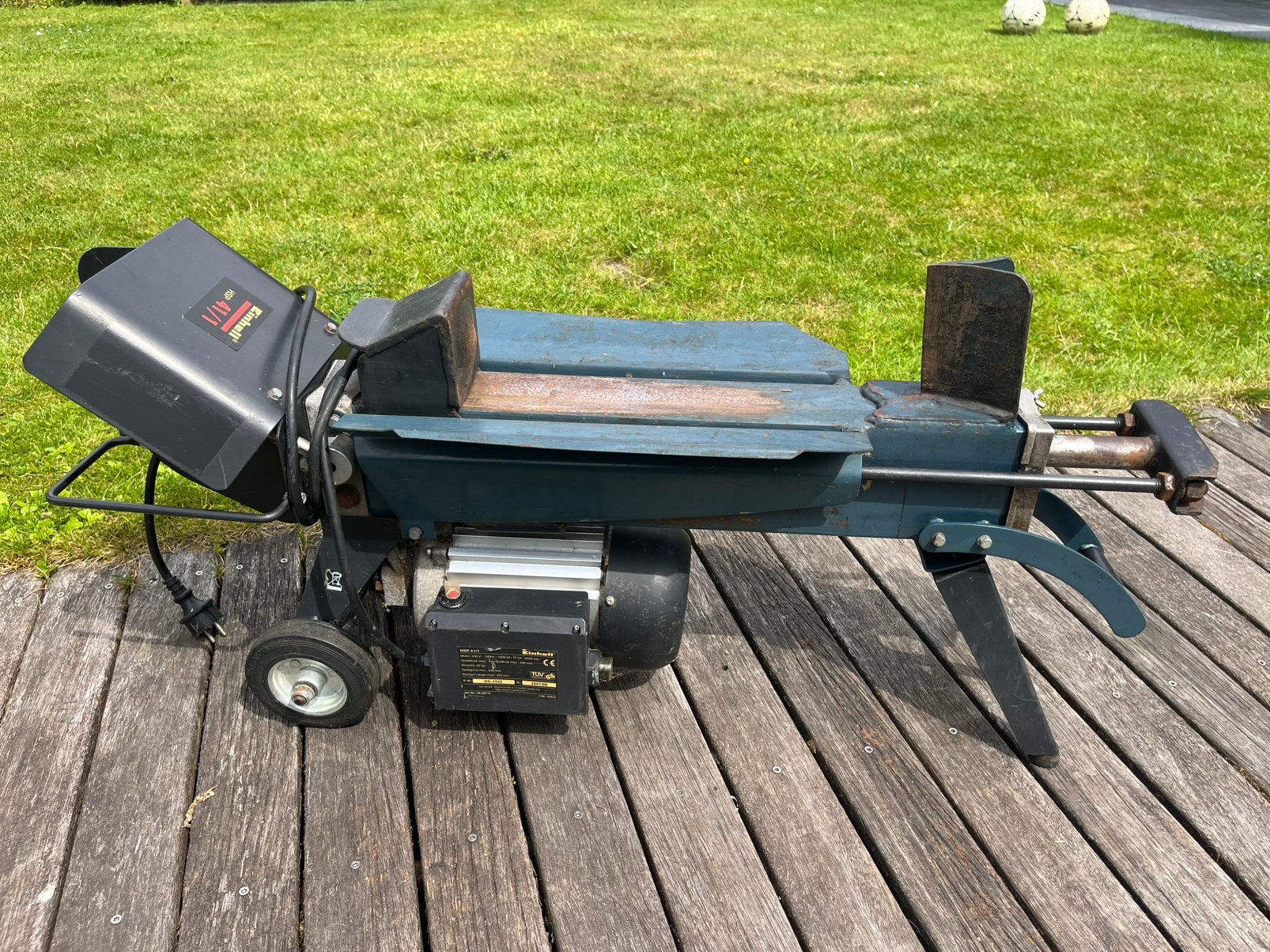 Einhell HSP41/1 kloofmachine, Tuin en Terras, Ophalen, Gebruikt, Elektrisch, Liggend