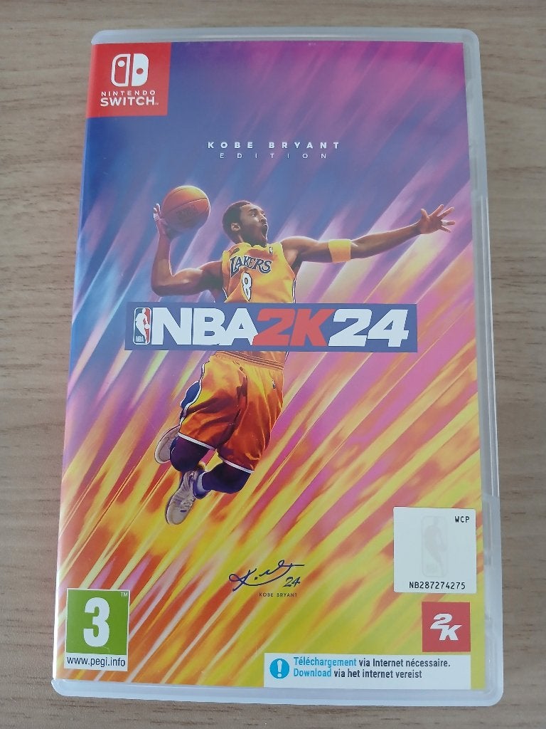 NBA 2K24 Kobe Bryant Edition - Nintendo Switch, Verzenden, Zo goed als nieuw, Sport, 3 spelers of meer