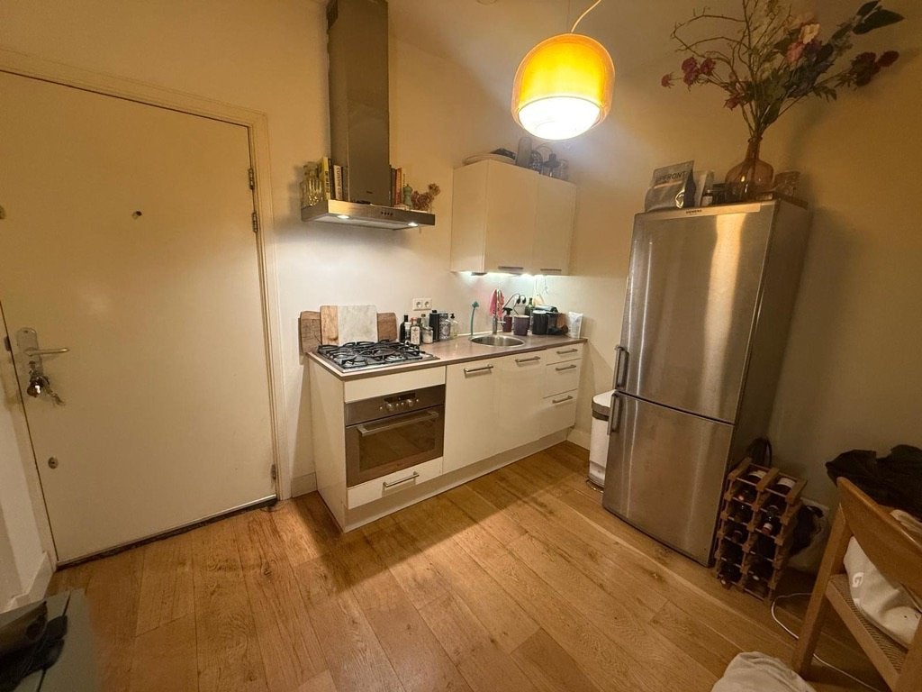 Keuken gratis af te halen – zelf demonteren, Ophalen, Gebruikt, Wit, Enkelwandige keuken