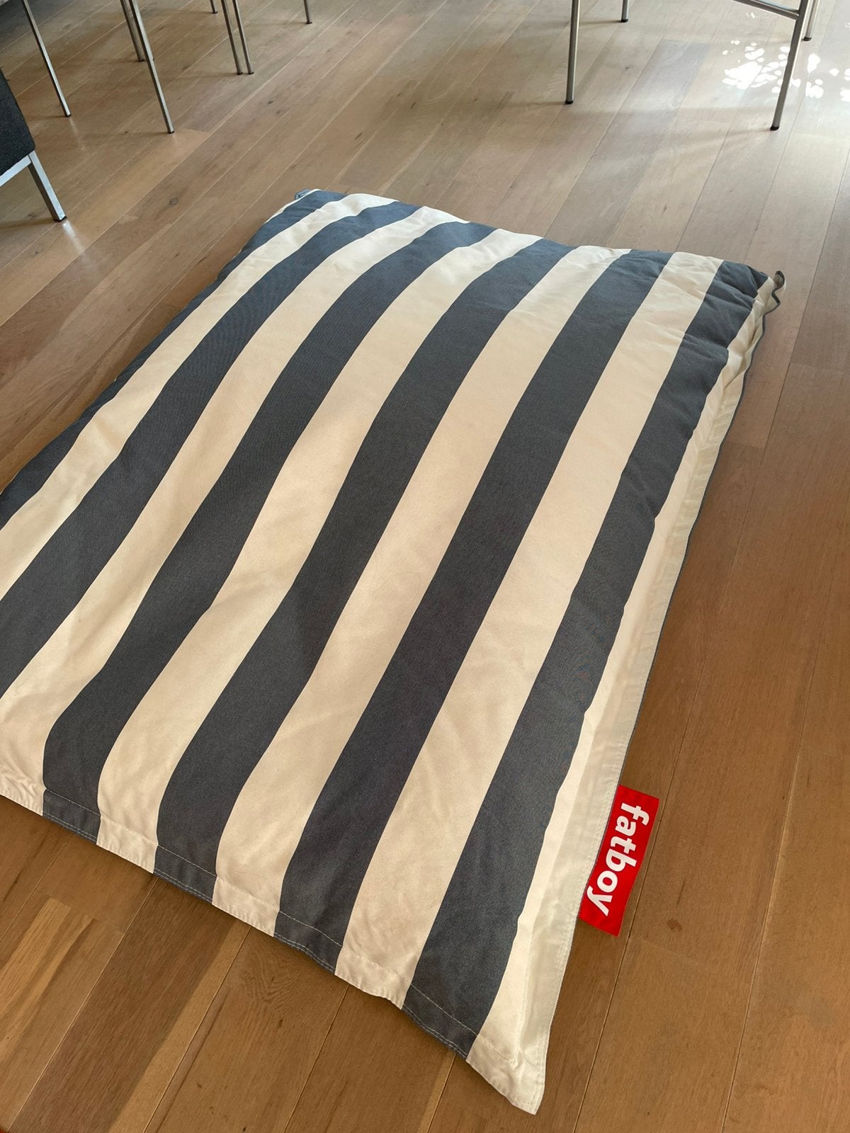 Fatboy zitzak blauw-wit, Ophalen, Zo goed als nieuw, Blauw