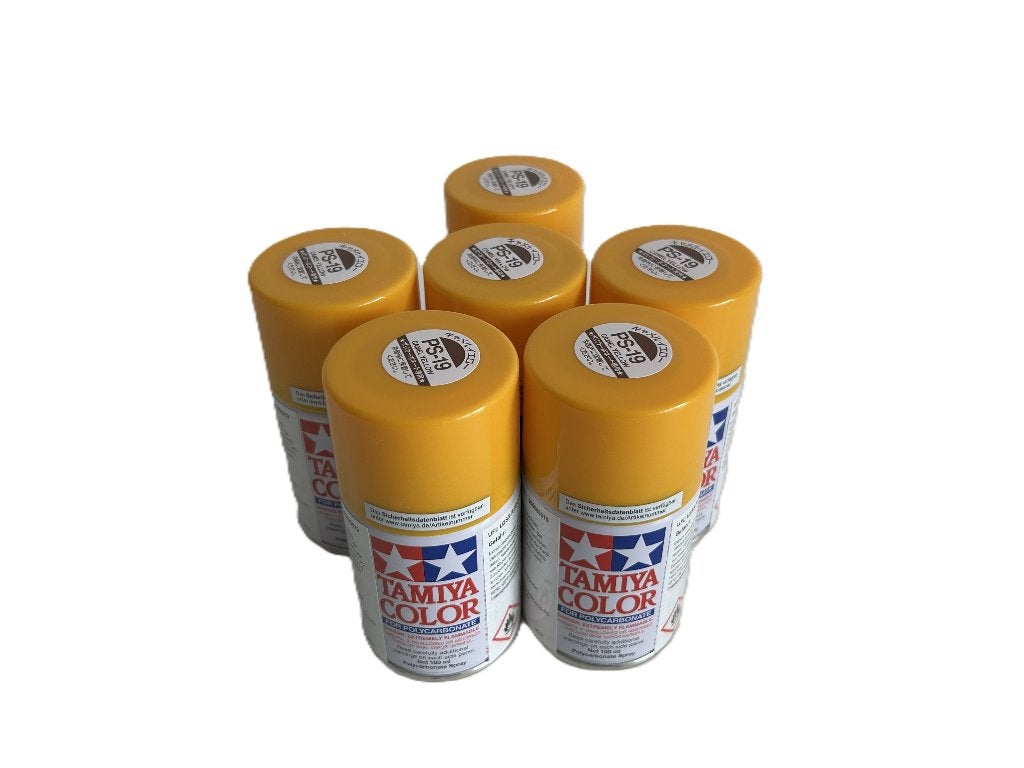 Tamiya PS-19 Camel Yellow Polycarbonat 100ml Spray
