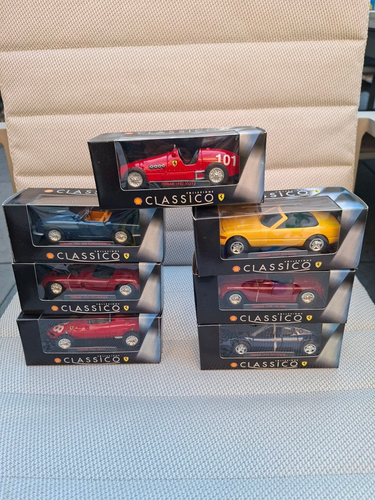 Classico Collezione: 7 nieuwe Ferrari schaalmodellen, Ophalen of Verzenden
