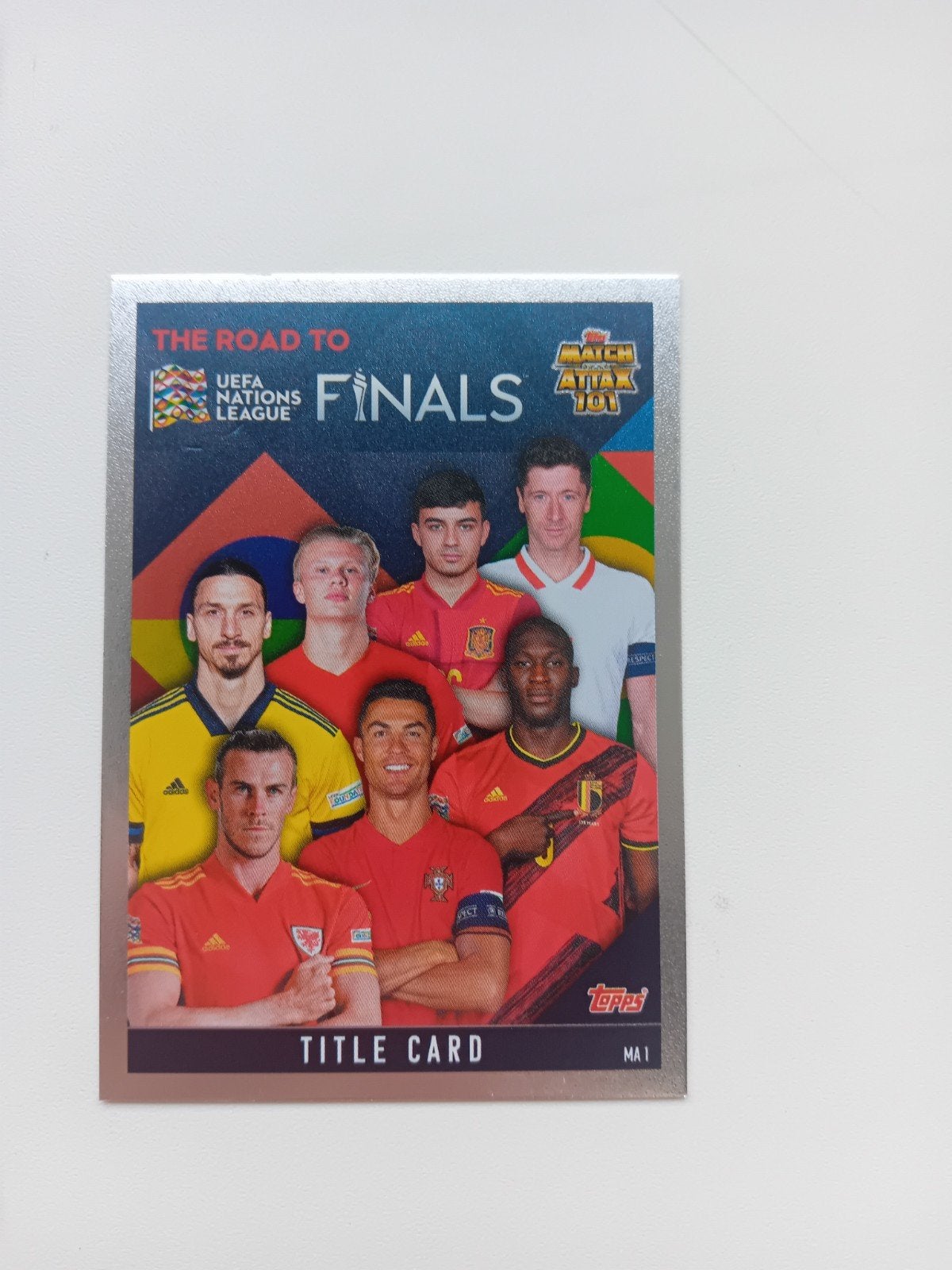 Match Attax  The Road to Finals UEFA Nations League, Verzamelen, Ophalen of Verzenden, Zo goed als nieuw, Overige sporten, Spelerskaart