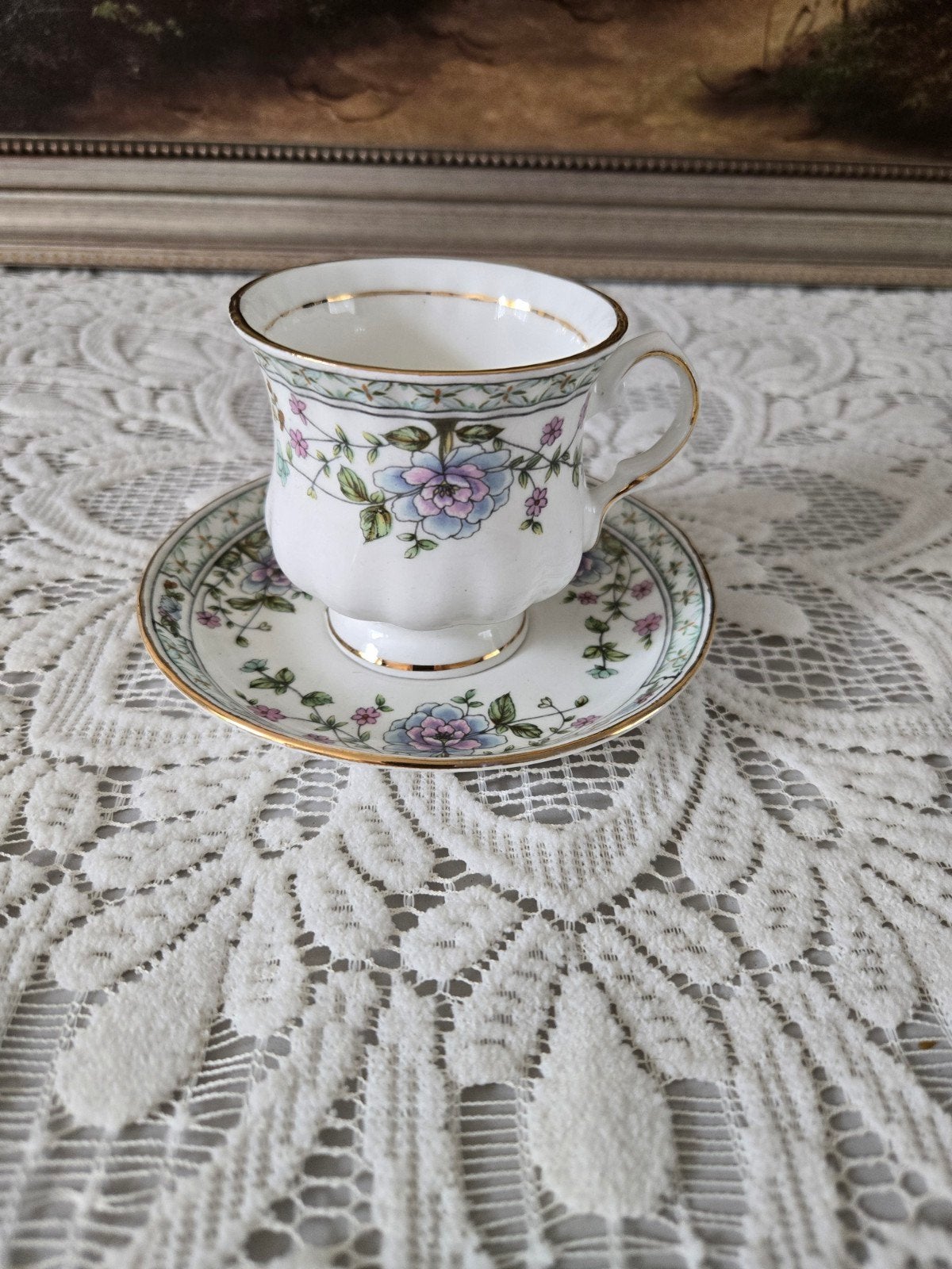 12 Verschillende Engelse Kop en Schotels - Vintage Collectie, Antiek en Kunst, Antiek | Servies los, Ophalen