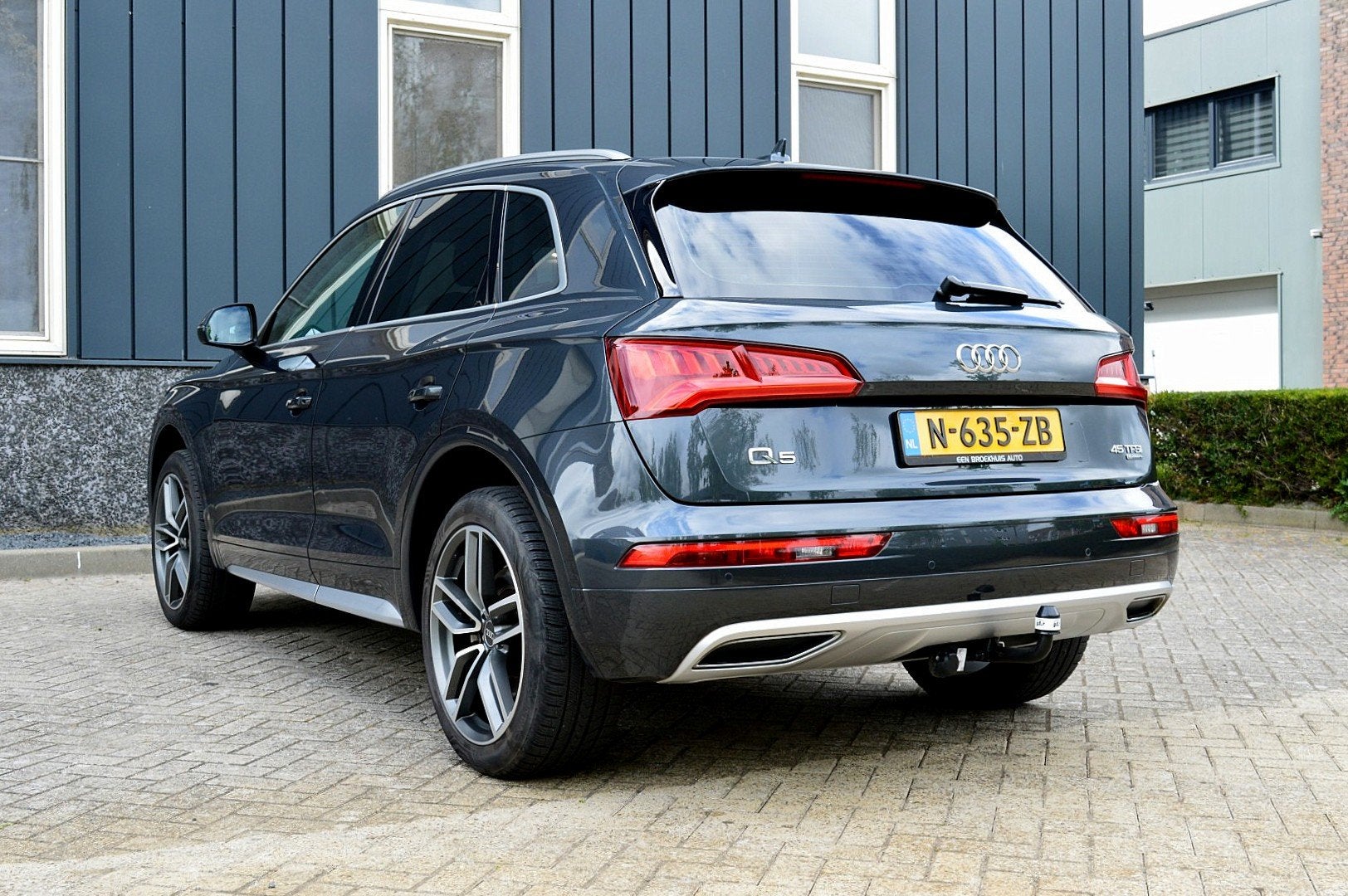 Audi Q5 45 TFSI quattro Pro Line Rijklaarprijs-Garantie Navi, Automaat, Stof, Gebruikt, Euro 6