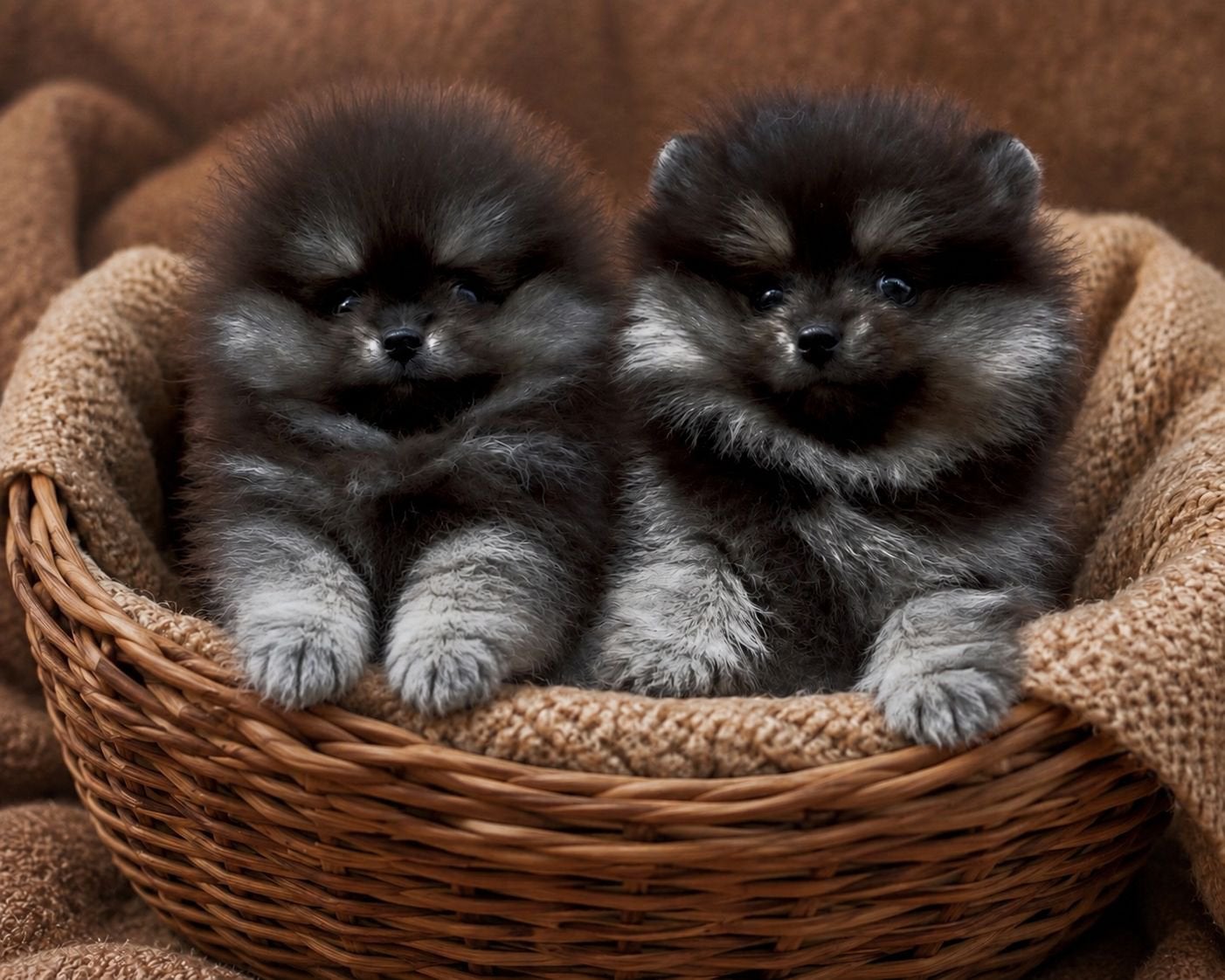 Pomeriaan mini pupjes, Particulier, Overige rassen, 8 tot 15 weken, Buitenland