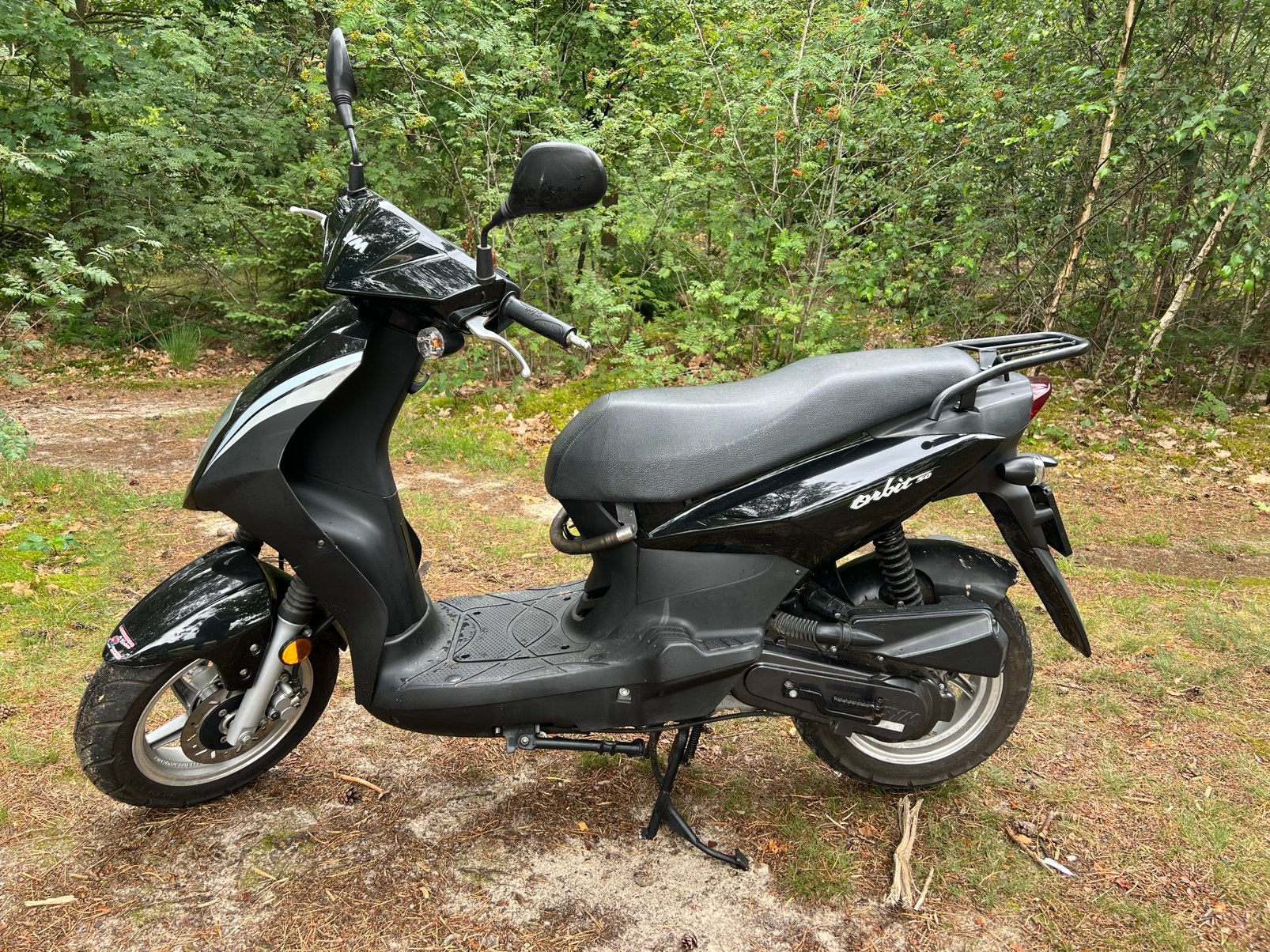 Sym orbit 50 snorscooter (4500 km) zeer netjes, Ophalen, Zo goed als nieuw, Benzine