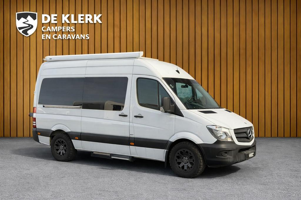 Mercedes-Benz Sprinter / Gratis Stalling (bj 2015), Caravans en Kamperen, Campers, Buscamper of Camperbus, Tot en met 2, Mercedes-Benz