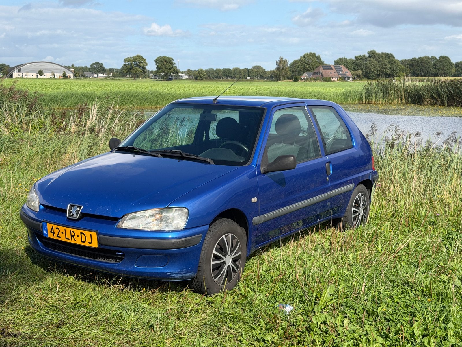 Peugeot 106 1.1 XR 3DR 2003 Blauw, Auto's, Voorwielaandrijving, 4 cilinders, Origineel Nederlands, Handgeschakeld