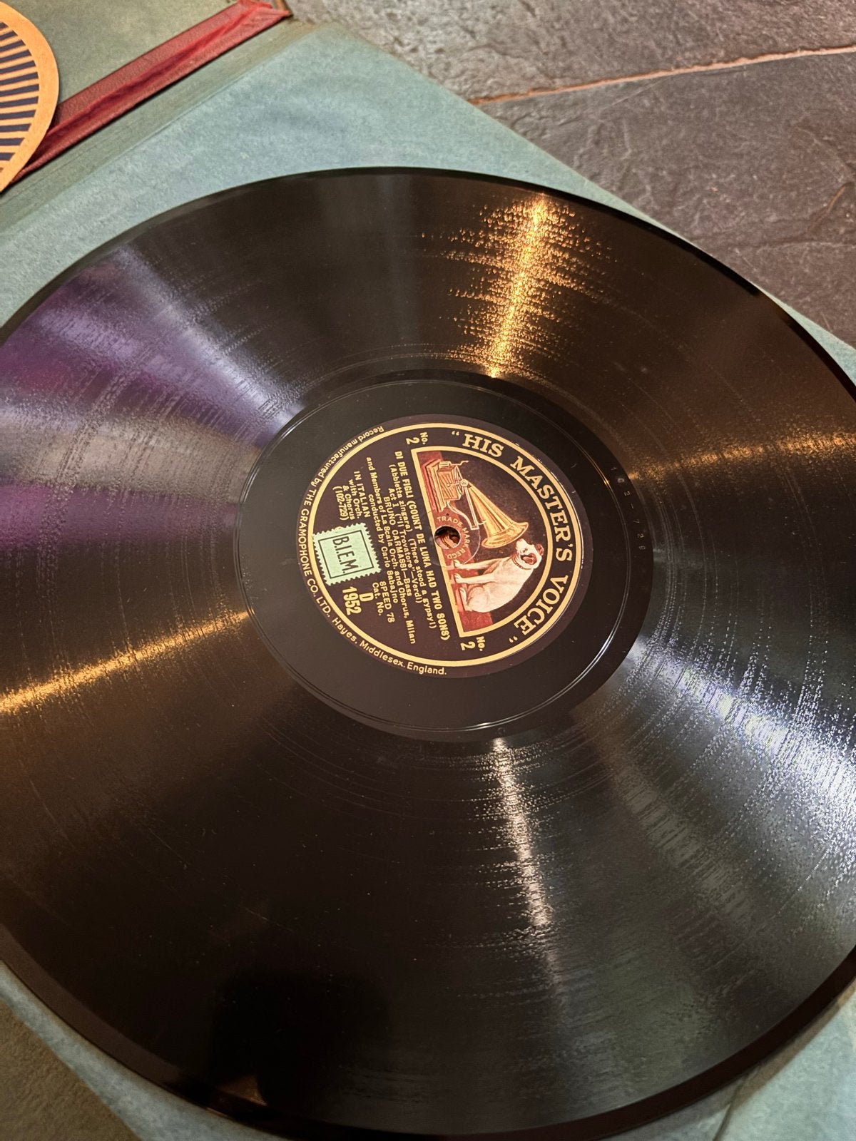 Verdi - Il Trovatore (Opera in vier akten) - His Master's Vo, Ophalen, Gebruikt, 10 inch, Verdi