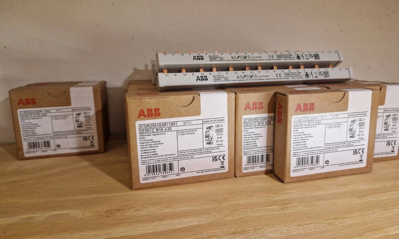 ABB aardlek automaat DS301C meterkast groepenkast verdeel, Ophalen, Nieuw, Overige typen