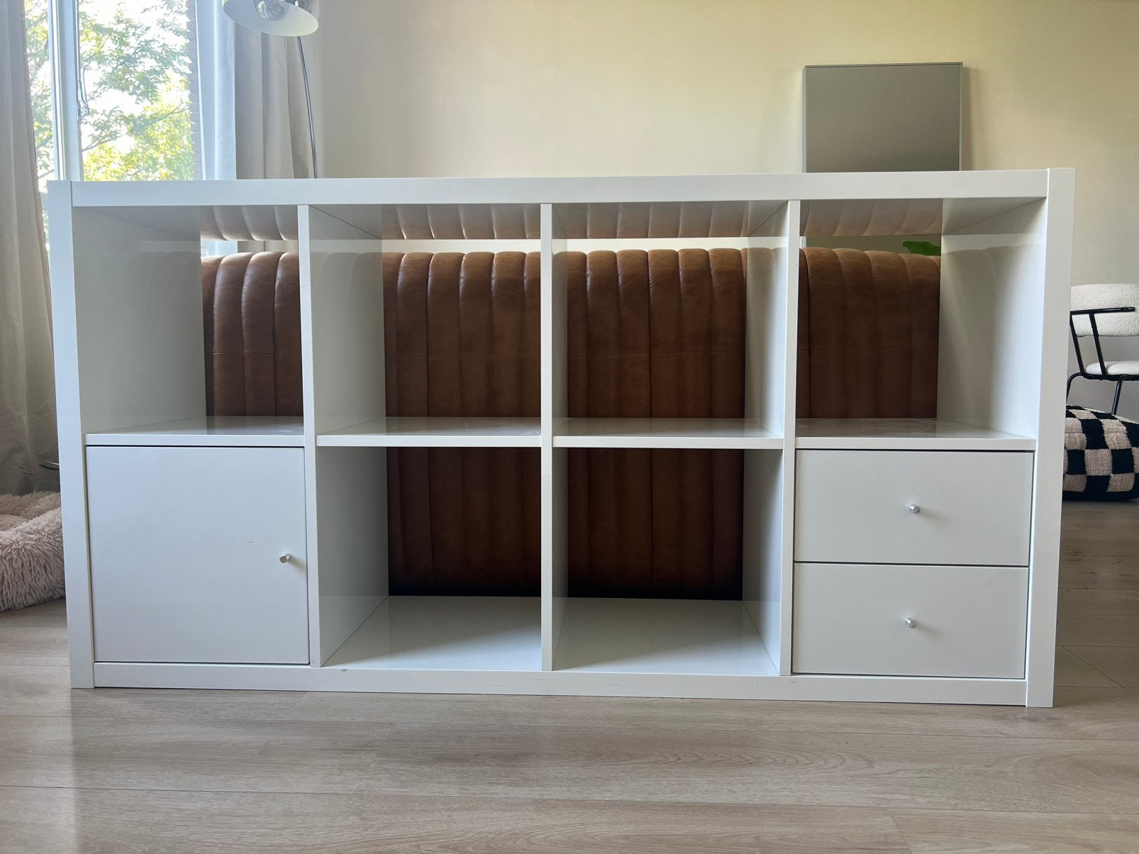 Kallax kast Ikea, Huis en Inrichting, Kasten | Wandmeubels, Ophalen, Gebruikt, Minder dan 150 cm, Minder dan 100 cm