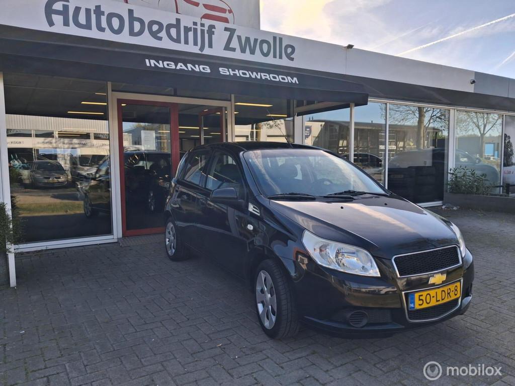 Chevrolet Aveo 1.2-16V LS B-Clever|2010|81.450 KM | AIRCO, Auto's, Voorwielaandrijving, Aveo, 4 cilinders, 400 kg