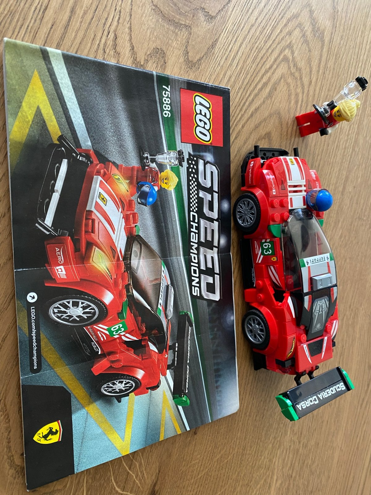 LEGO Speed Champions Ferrari 75886, Kinderen en Baby's, Lego, Ophalen of Verzenden, Zo goed als nieuw, Compleet
