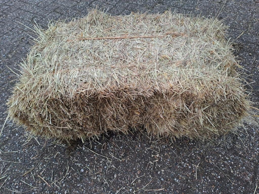 Natuurhooi, kleine baaltjes ongeveer 90 stuks, Ophalen, Vee