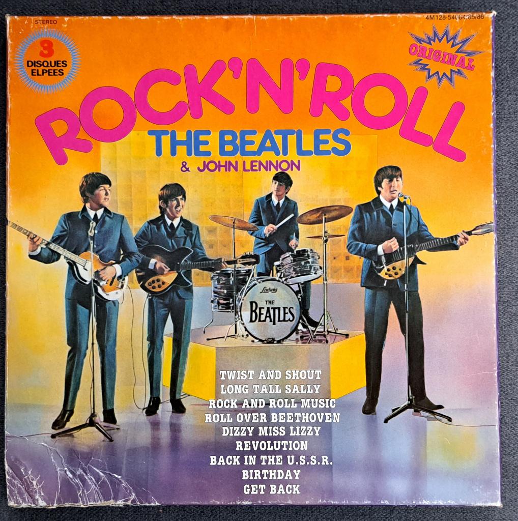 The Beatles & John Lennon – Rock'N'Roll (3-LP), Ophalen of Verzenden, Gebruikt, 12 inch