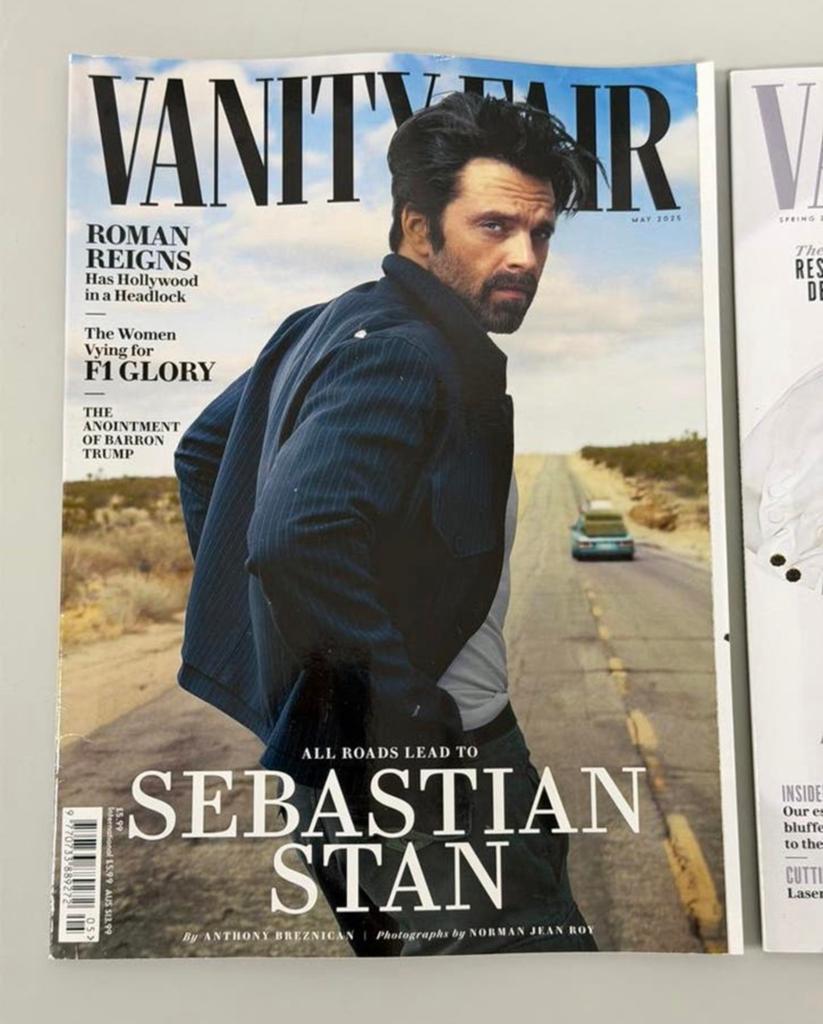 Vanity Fair 2025 Sebastian Stan Alicia Vikander tijdschrift, Ophalen of Verzenden, Nieuw