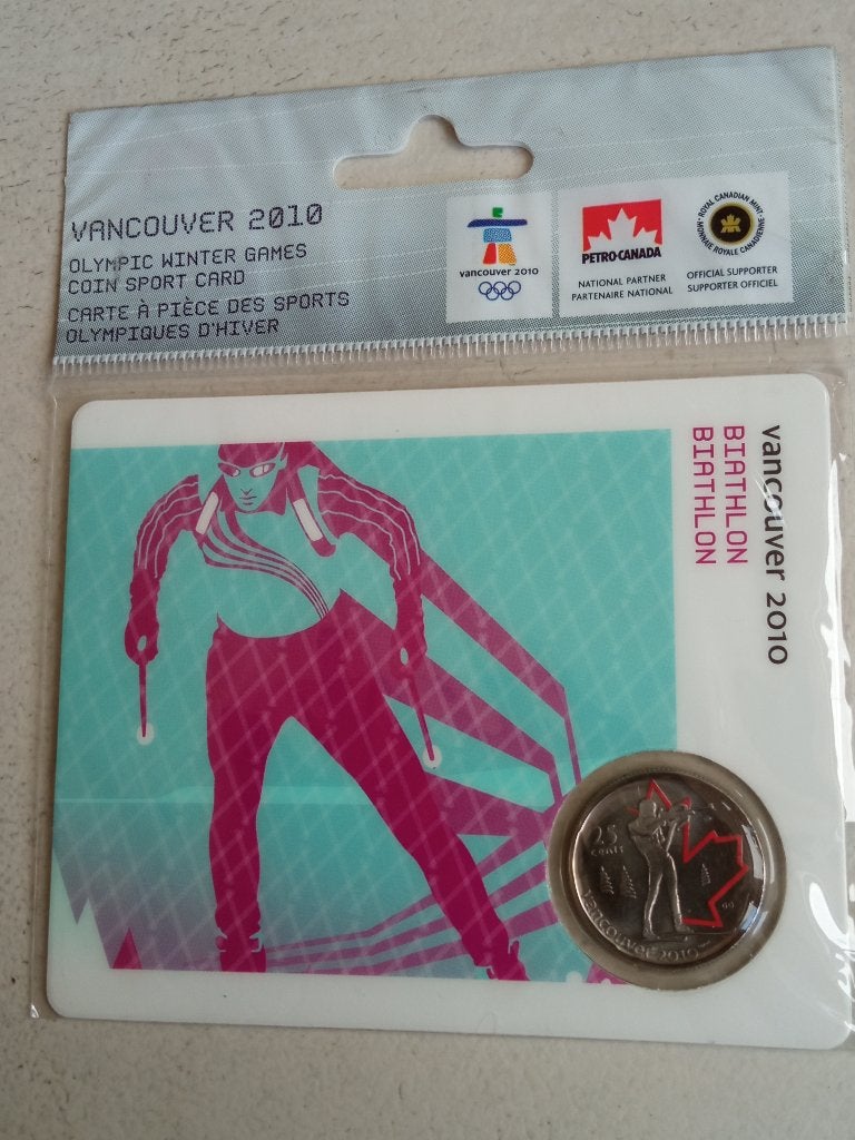Canada coincard Vancouver 2010 ., Ophalen of Verzenden, Noord-Amerika, Setje
