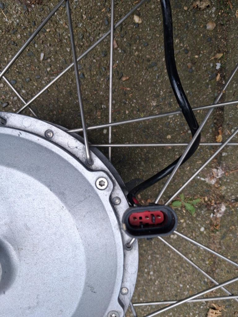 Elektrische voor wiel fiets, Ophalen, Band