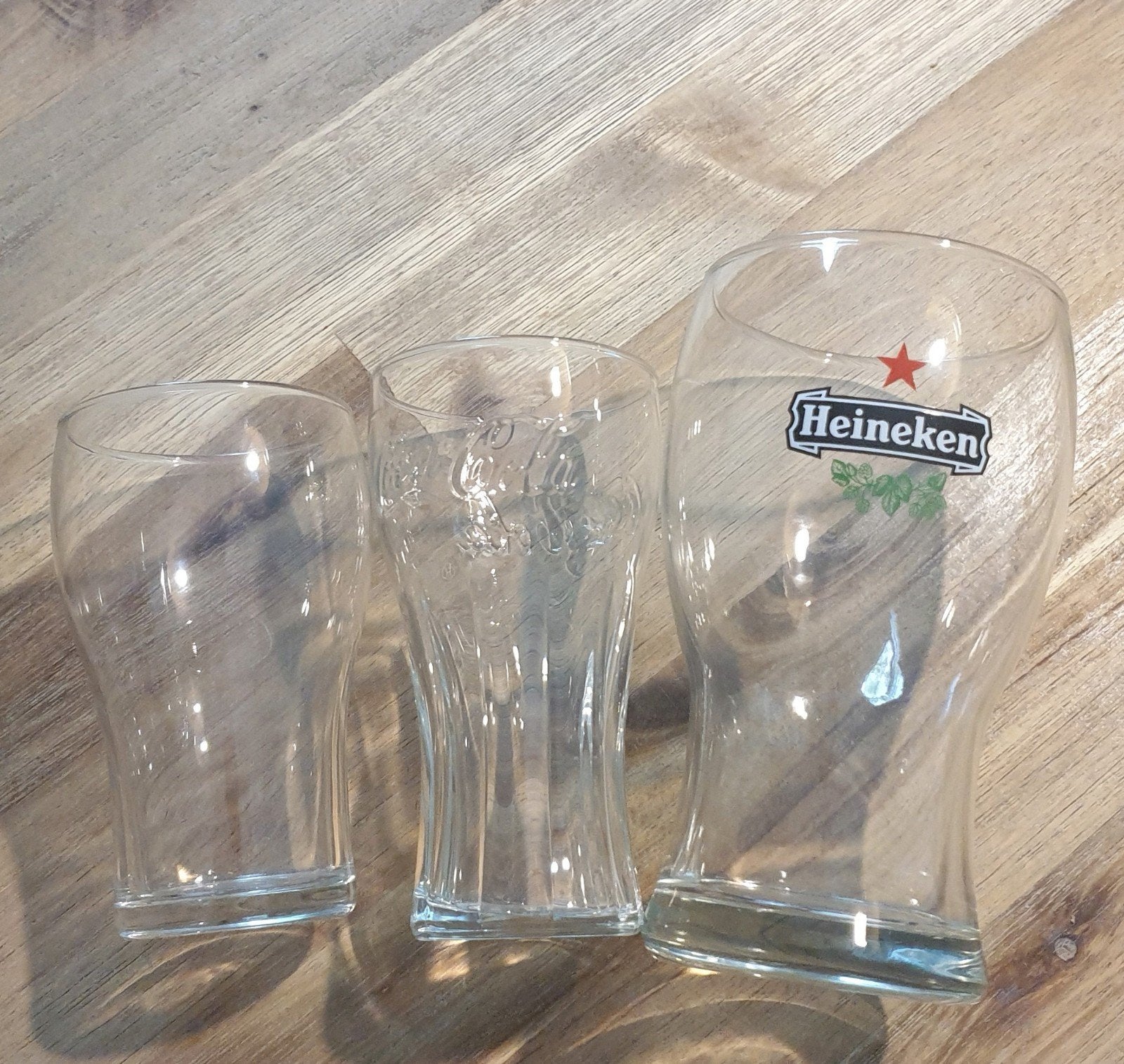 glazen cola bier, Ophalen, Glas of Glazen, Overige stijlen, Glas