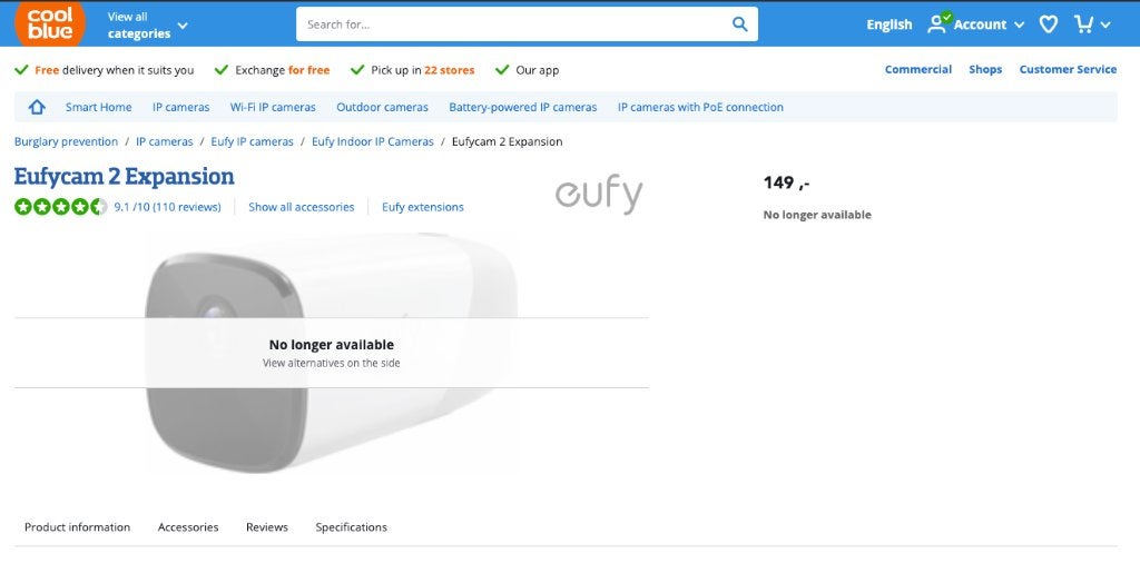 Foto 7 van Eufy Video Doorbell 2K + EufyCam 2 + HomeBase
