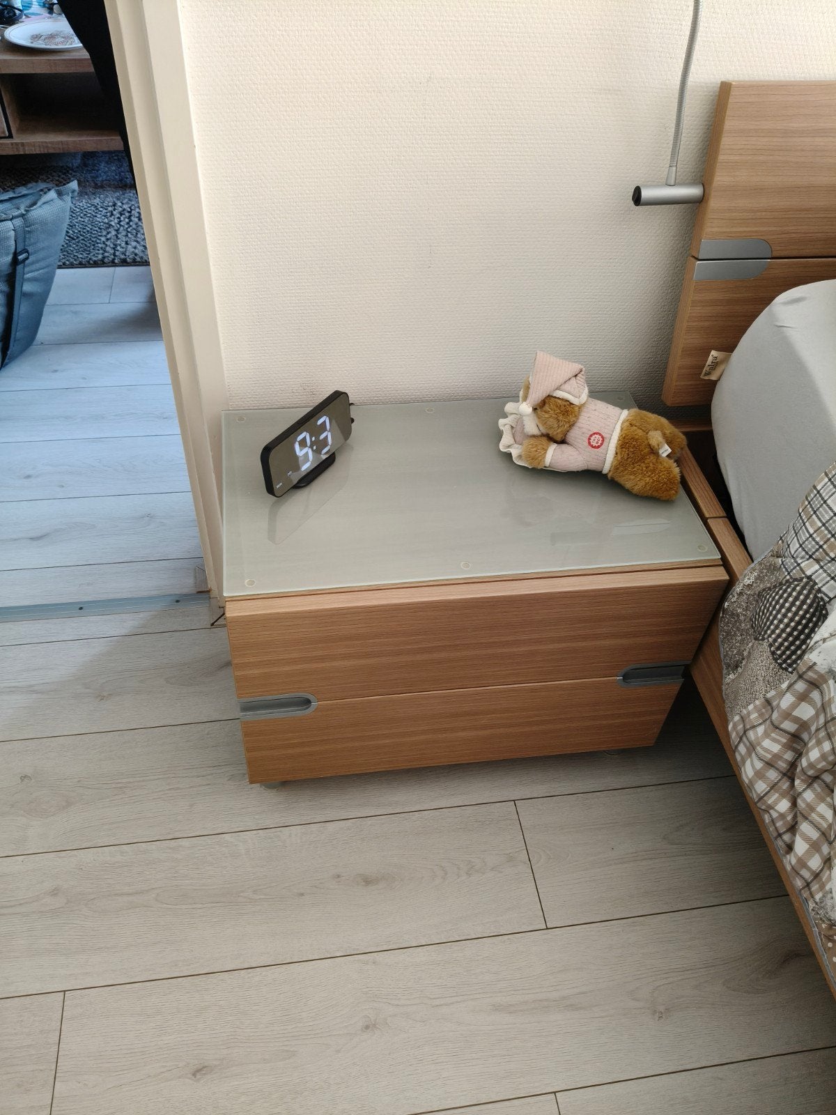 2 persoonsbed, Ophalen, Tweepersoons, 140 cm, 200 cm