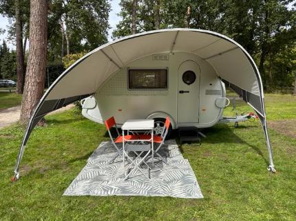 T@B tab 320 RS caravan huren + inventaris + luifel Isabella
