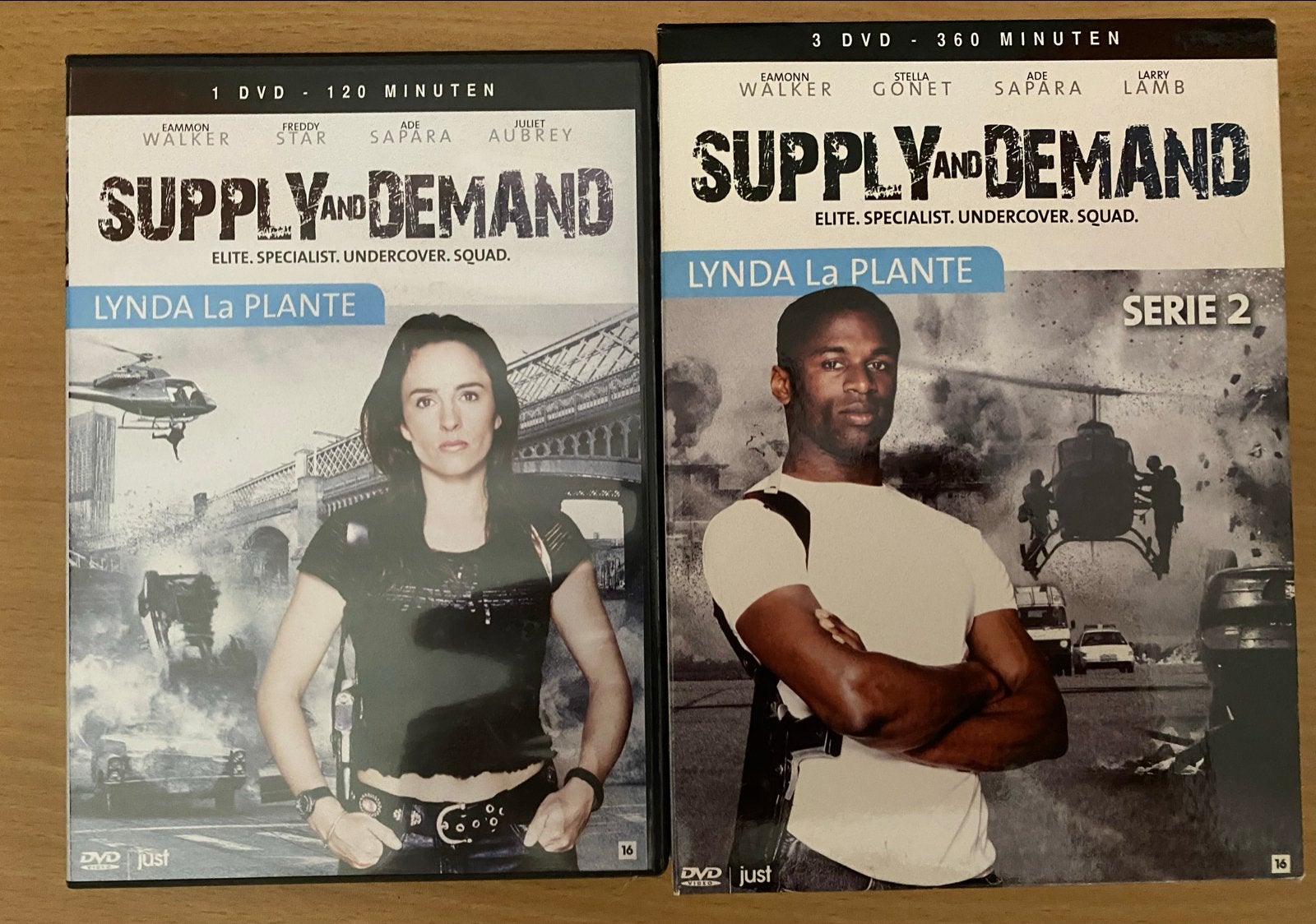 Supply and Demand - Seizoen 1 & 2 DVD Boxset, Cd's en Dvd's, Engels, Vanaf 16 jaar, Misdaad, Nederlands