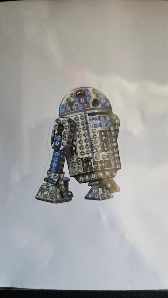 Disney years of wonder diamond paint sticker 073 R2D2, Ophalen of Verzenden
