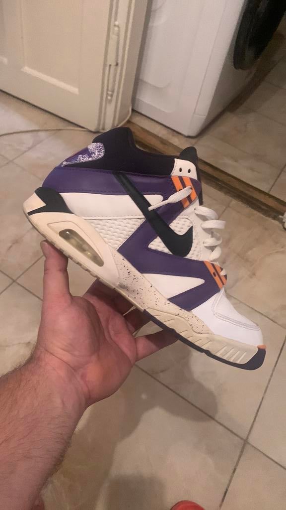 NIKE AIR TECH CHALLENGE 3 OG-‘AGASSI”/2015/Tennis/Size 44.5, Kleding | Heren, Overige kleuren, Verzenden, Sportschoenen, Zo goed als nieuw