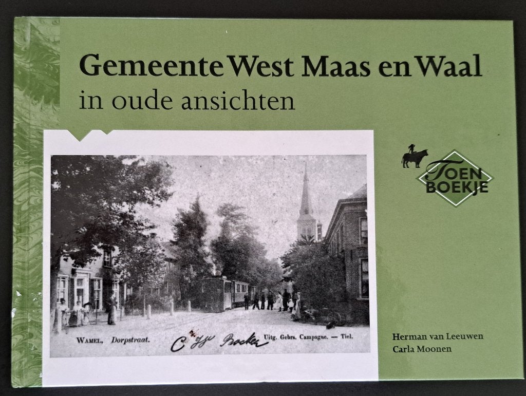 GEMEENTE WEST MAAS EN  WAAL - Herman v Leeuwen - 1985, Ophalen of Verzenden, Gelezen, Herman v Leeuwen