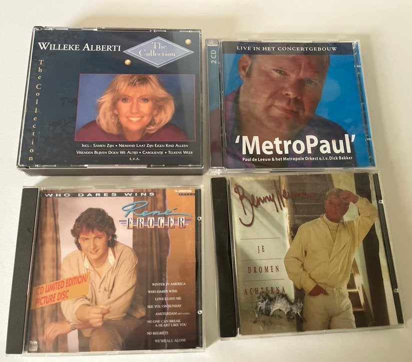 Nederlandstalige CD's - René Froger, Willeke Alberti, Benny, Gebruikt, Ophalen of Verzenden, Levenslied of Smartlap, Verzamelalbum
