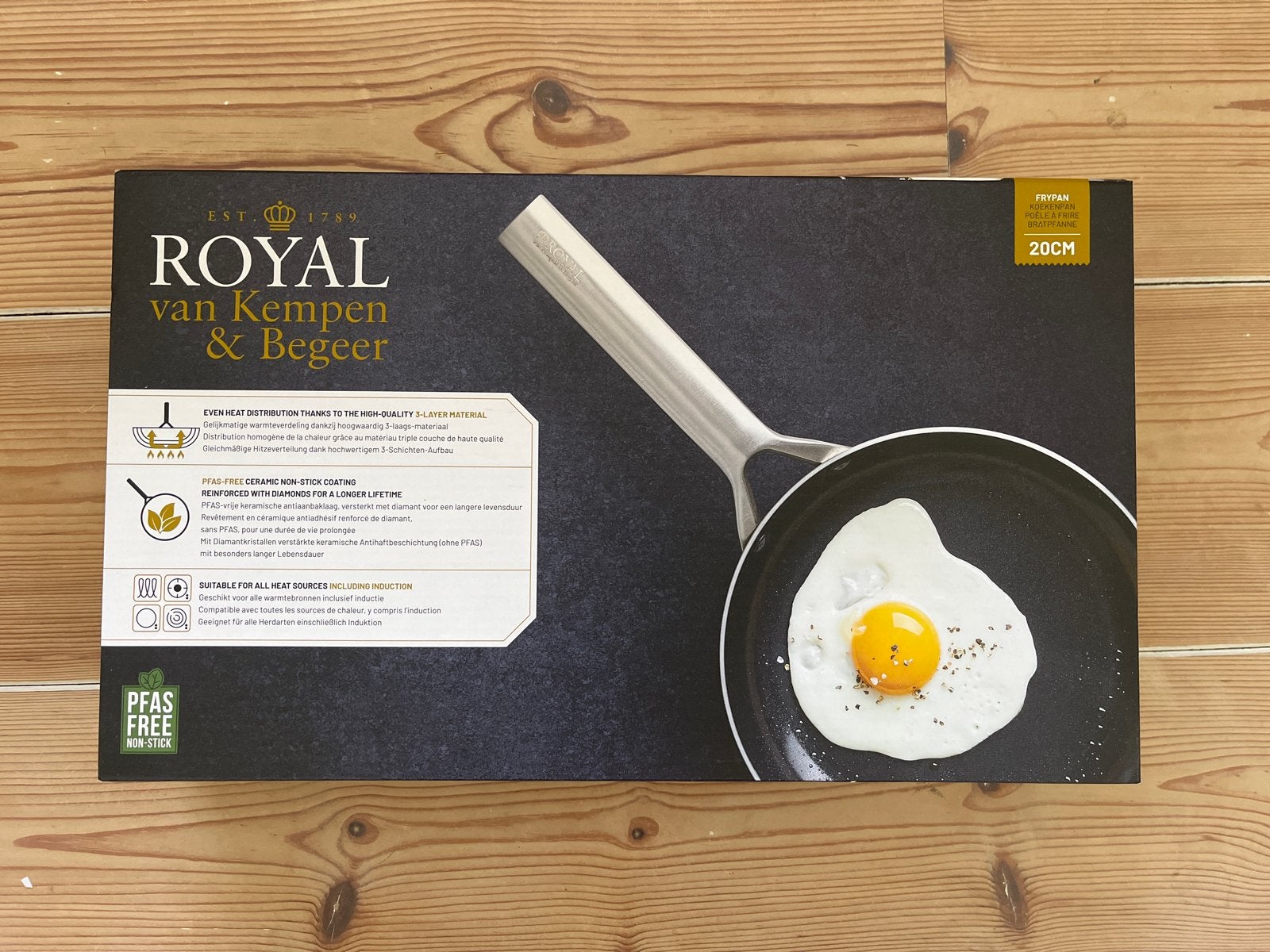 Pannen van Royal van Kempen & Begeer, Ophalen, Antiaanbaklaag, Nieuw, Overige merken