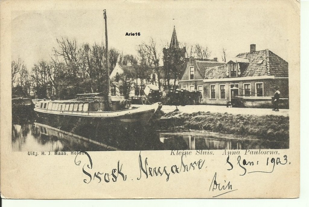Anna Paulowna, Verzenden, Voor 1920, Gelopen, Noord-Holland