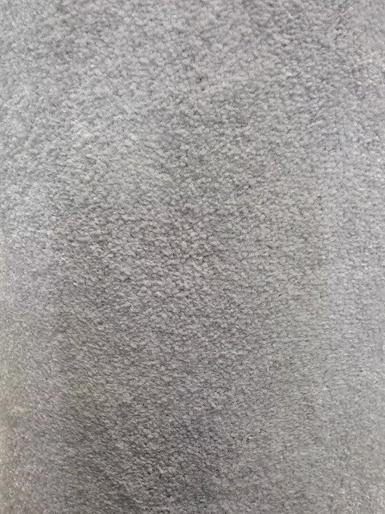 330 x 400 Lichtgrijs Velours M2 Tapijtrestant, Ophalen of Verzenden, Nieuw, Katoen, 120 cm of meer