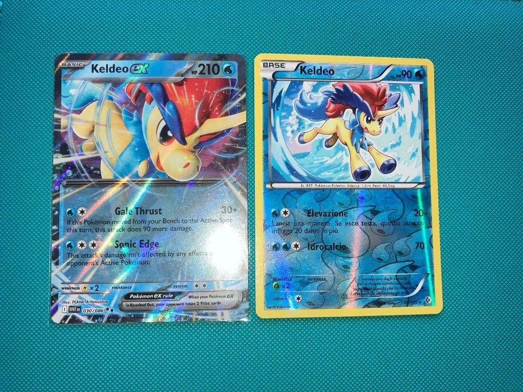 Keldeo kaarten, Ophalen, Nieuw, Losse kaart, Foil