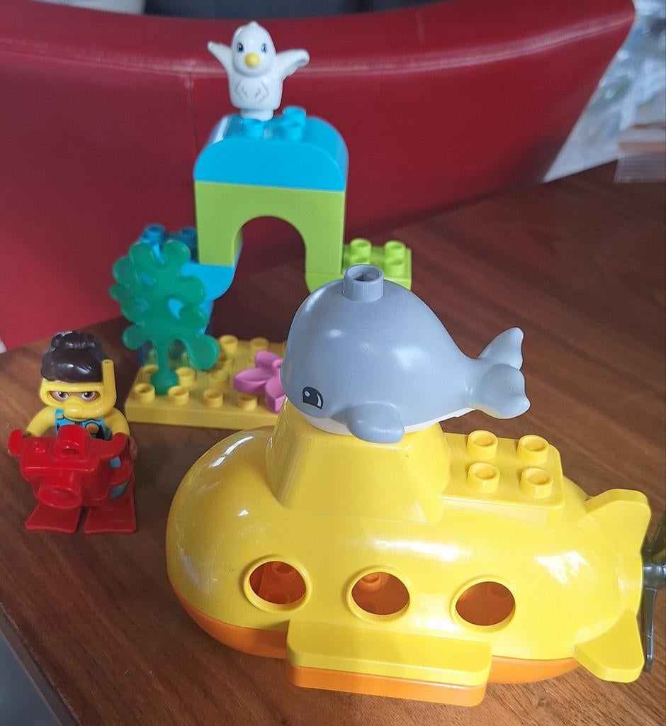 Lego Duplo Onderwateravontuur met duiker en walvis (10910), Ophalen, Gebruikt, Duplo