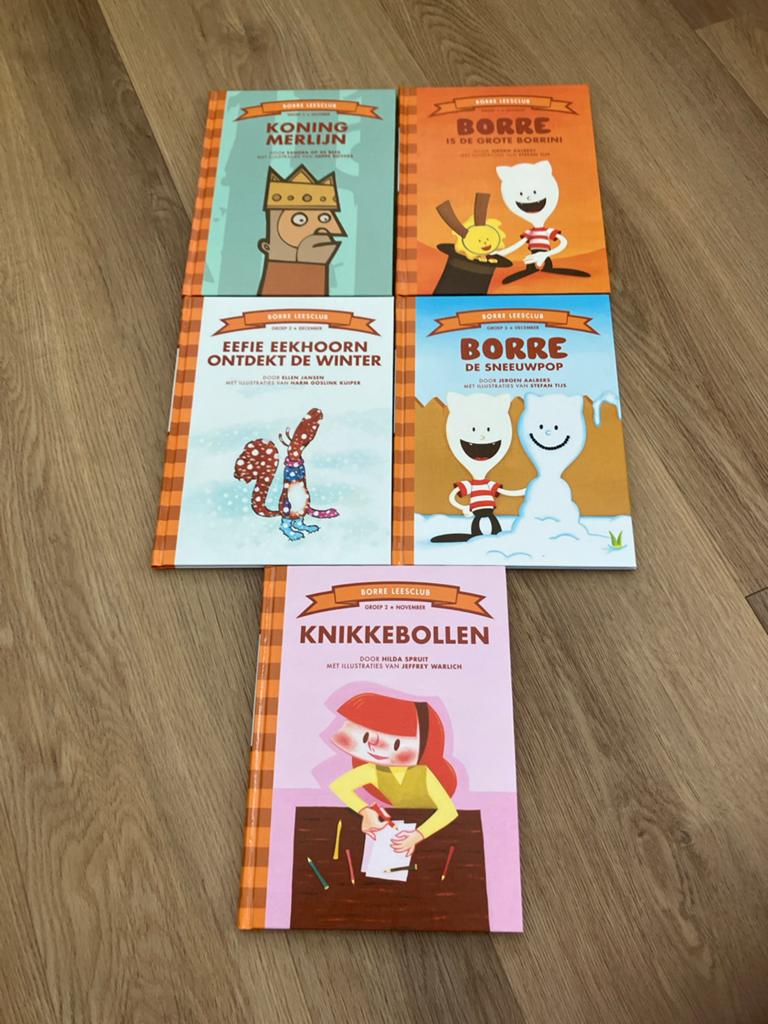 Borre Leesclub Kinderboeken - 5-delige set, Ophalen of Verzenden, Nieuw, Fictie algemeen