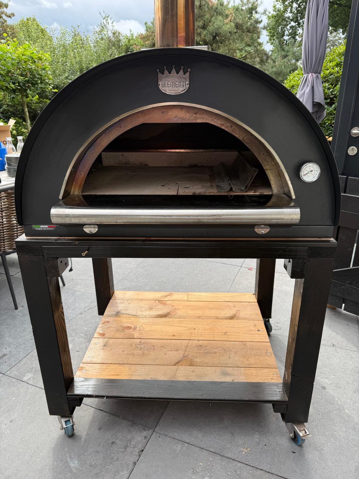 Pizzaoven van Clementi, Tuin en Terras, Pizzaovens, Ophalen, Zo goed als nieuw