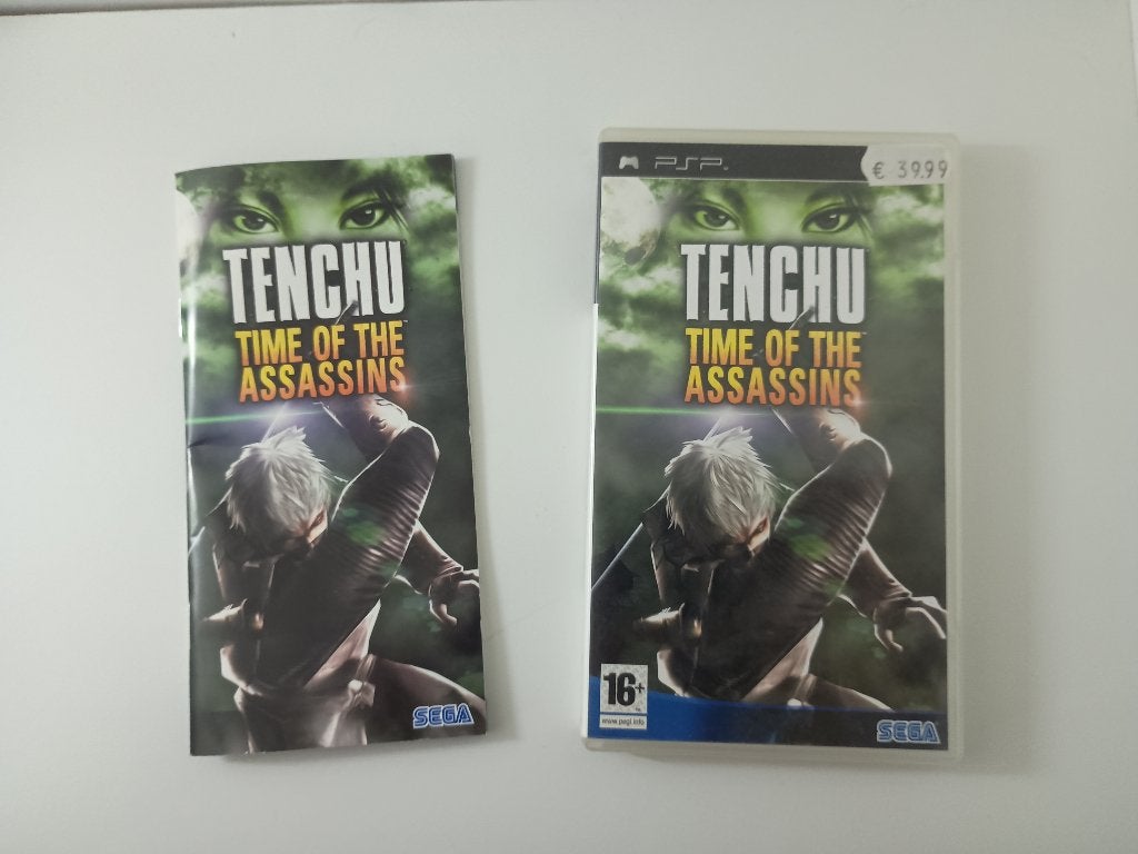 Tenchu time of the assasins (case en handleiding), Avontuur en Actie, 1 speler, Ophalen of Verzenden, Zo goed als nieuw
