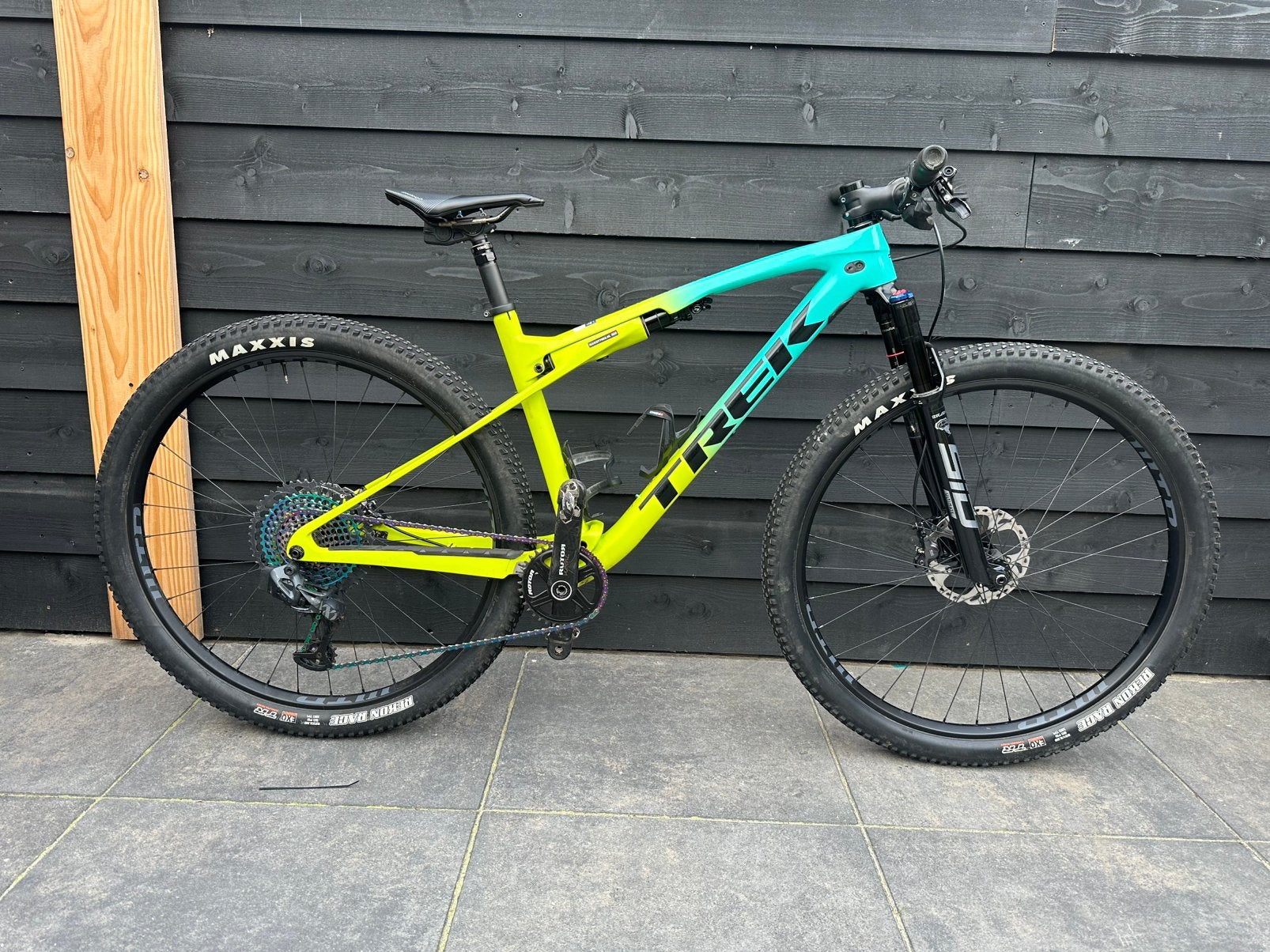Trek Supercaliber XX1 SRAM SID Brain XT Magura Dropperpost, Fietsen en Brommers, Fietsen | Mountainbikes en ATB, Fully, Ophalen