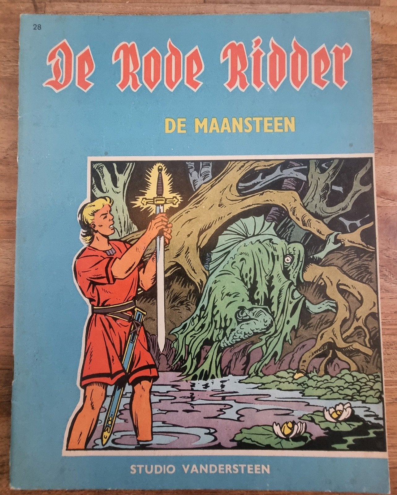 Stripboek  DE RODE RIDDER 1966, Eén stripboek, Ophalen, Gelezen