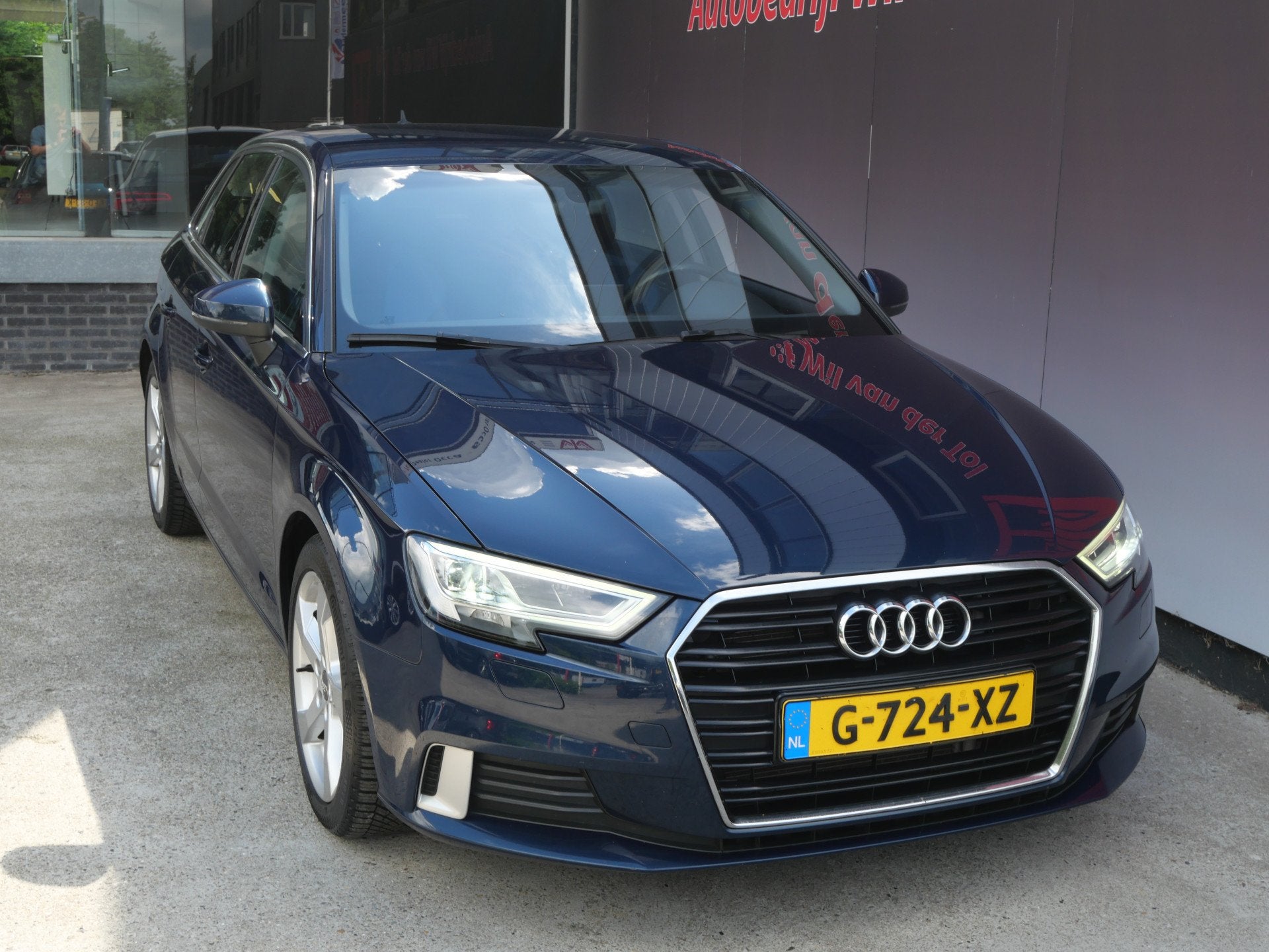 Audi A3 Sportback 35 TFSI COD ADVANCE | VIRTUAL | LED | CARP, Stof, 4 cilinders, 150 pk, Blauw